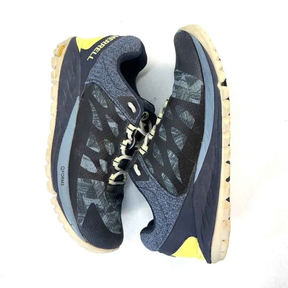Merrell Antora 2 Print Trail Sneakers Shoes Arona Bleu J067128 Women's Size 7.5